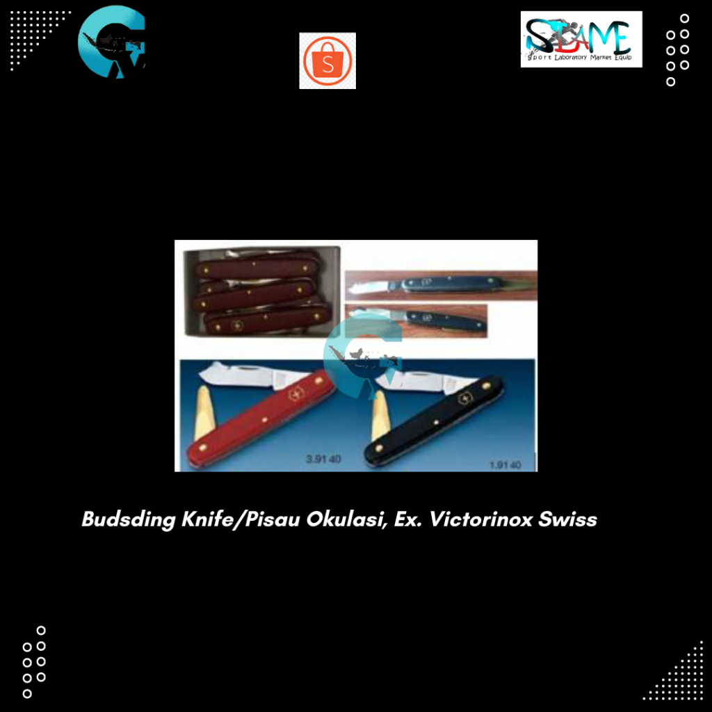 Budsding Knife/Pisau Okulasi, Ex. Victorinox Swiss