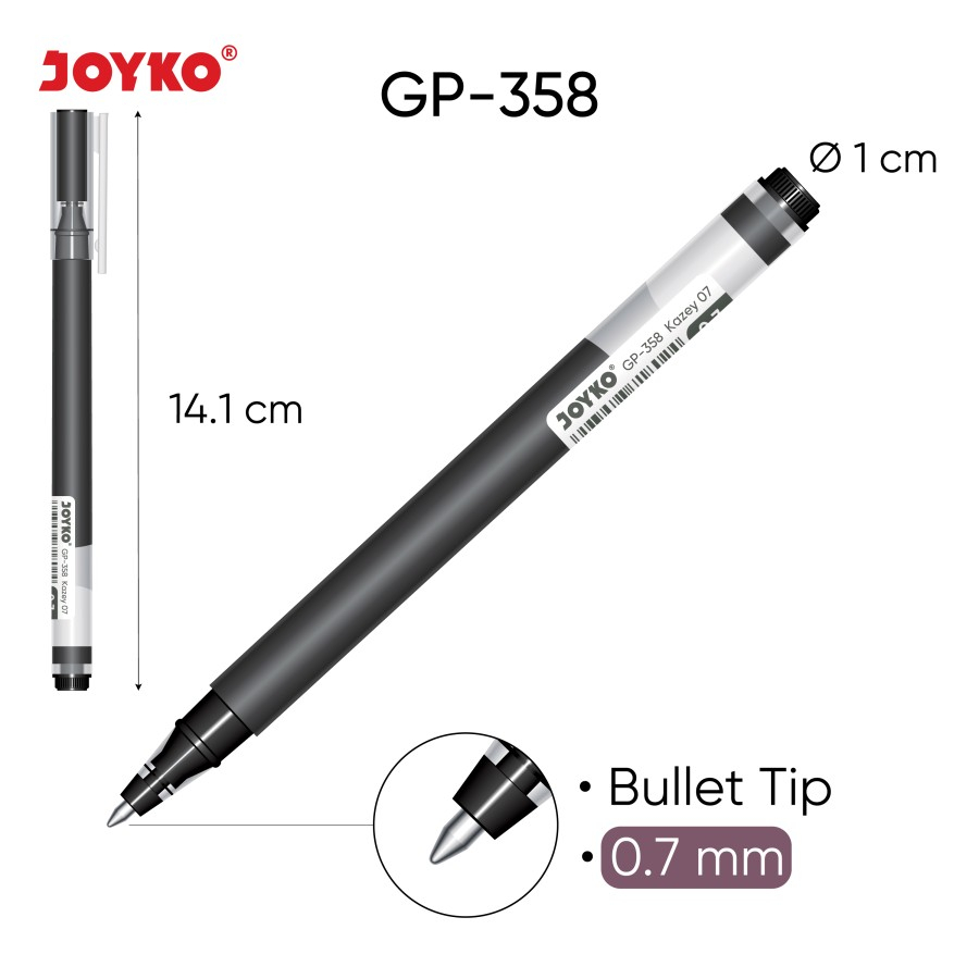 

Joyko Gelpen GP-358 Kazey 0.7mm