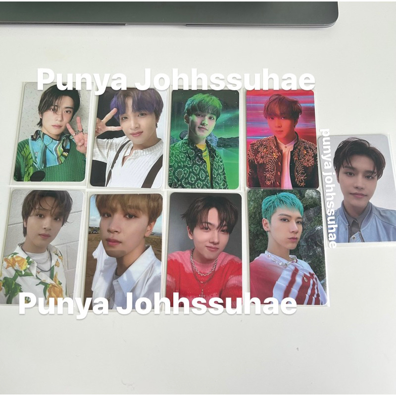 Photocard Nct mark poetic haechan dad v2 wgu kihno hello mecima jisung pb universe jaehyun catharsis