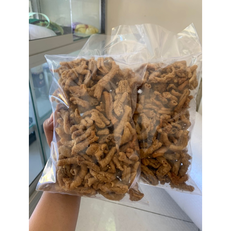 

Kripik Usus ayam. 250gr (mateng)