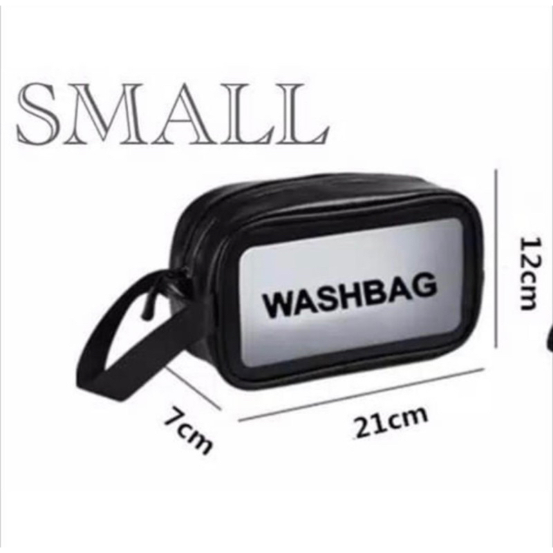 Tas Kosmetik Toiletry Washbag Transparant Waterproof - Tas Kosmetik Waterproof - Washbag Waterproof