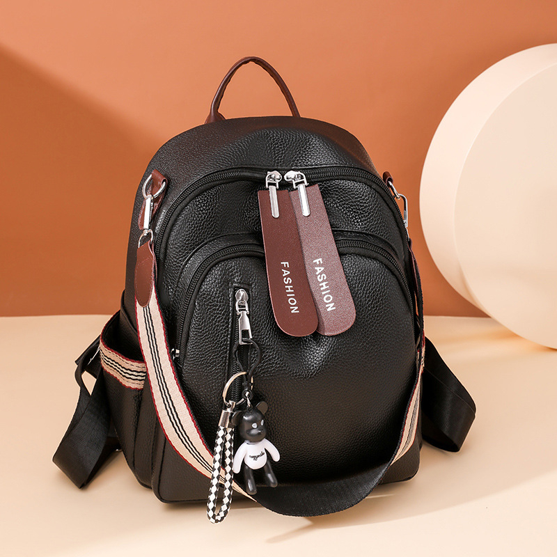 TASHAPPY CR7906 Tas RANSEL Wanita Fashion kekinian Ada Talpan dan Gantungan Terbaru  model korea supplier tas import
