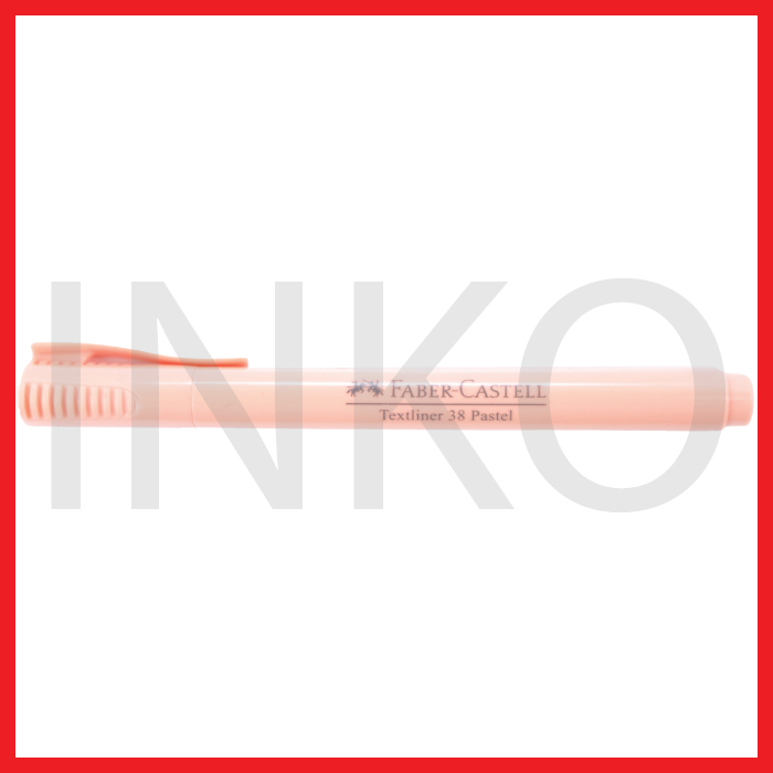 

FABER CASTELL TEXTLINER 38 PASTEL CORAL INK