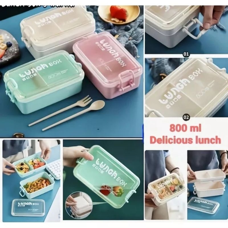 KOTAK MAKAN LUNCH BOX JERAMI