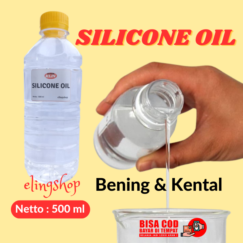 Silikon Silicone Silicon Pelumas Oil Oli 1000 CPS 500ml