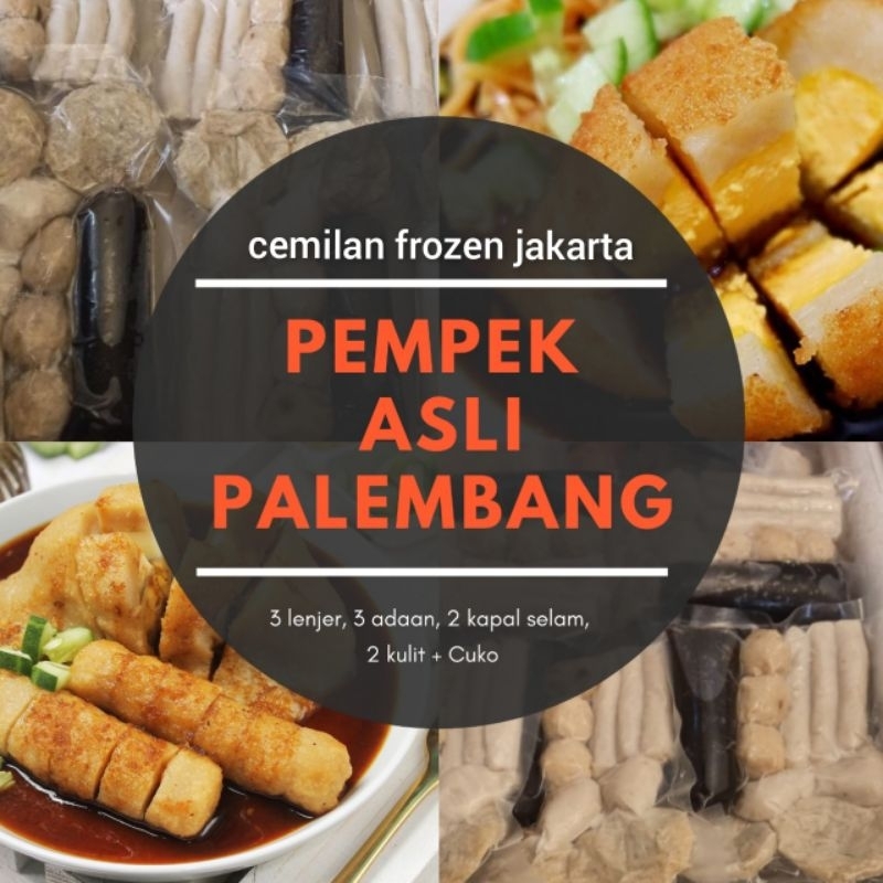 

Pempek Palembang Frozen + Cuko isi 10