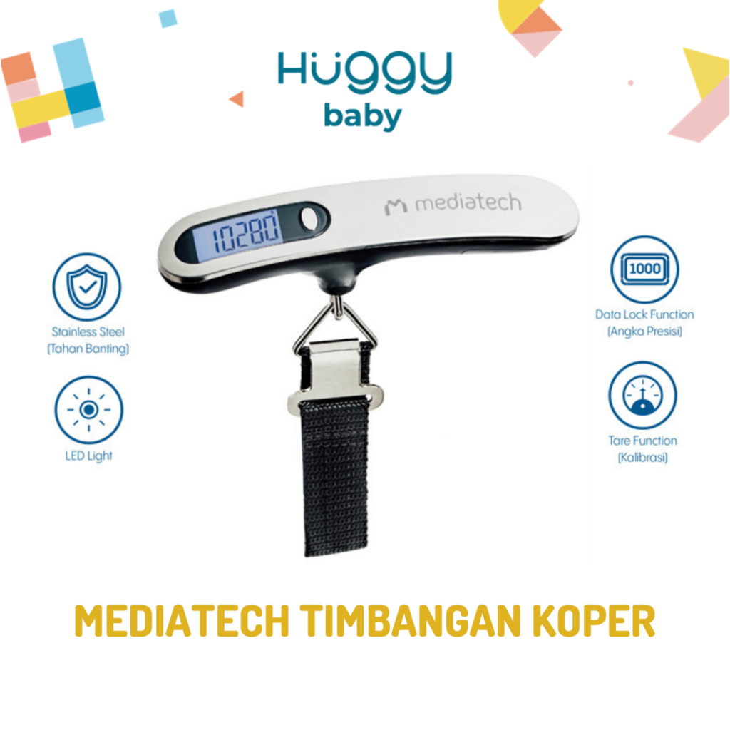 Mediatech Timbangan Koper Stainless Steel