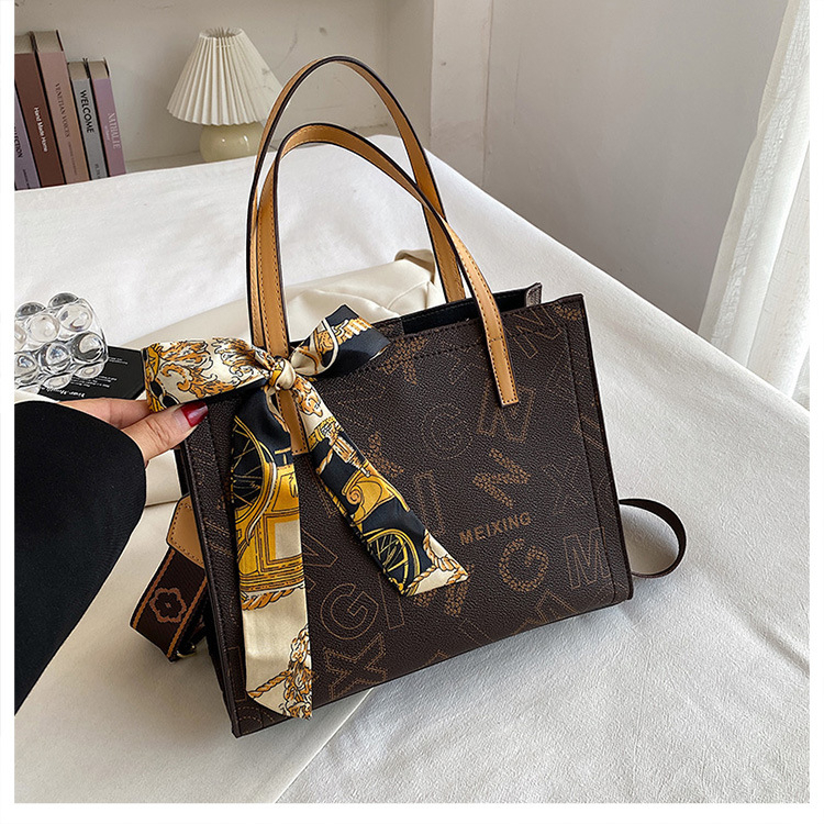 MV_Marvelouz MV137908 Tas HANDBAG Wanita Motif Casual Modis Ada Syal Cantik terbaru 1kg bisa 2 tas supplier tas import CR7908 LT2194 EL 4391