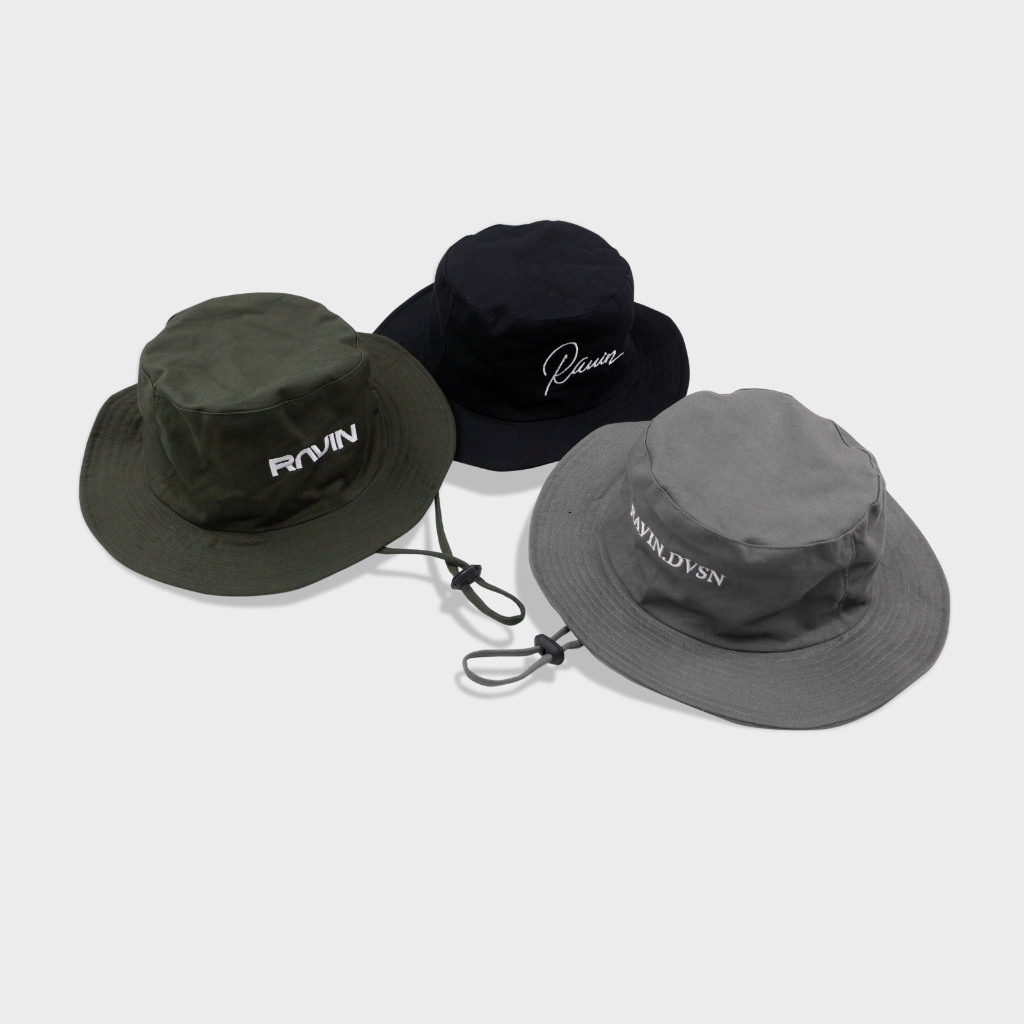 Topi Bucket Ravin// pria dan wanita