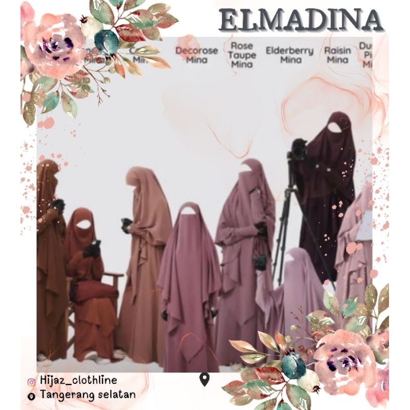 Preloved Elmadina abaya, FK AM kemejabaya bukan aljenna saila