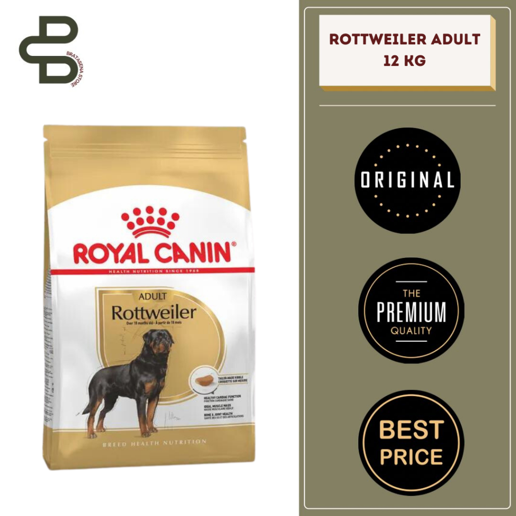 ROYAL CANIN ROTTWEILER ADULT 12 KG FRESHPACK (KHUSUS GOJEK/GRAB)