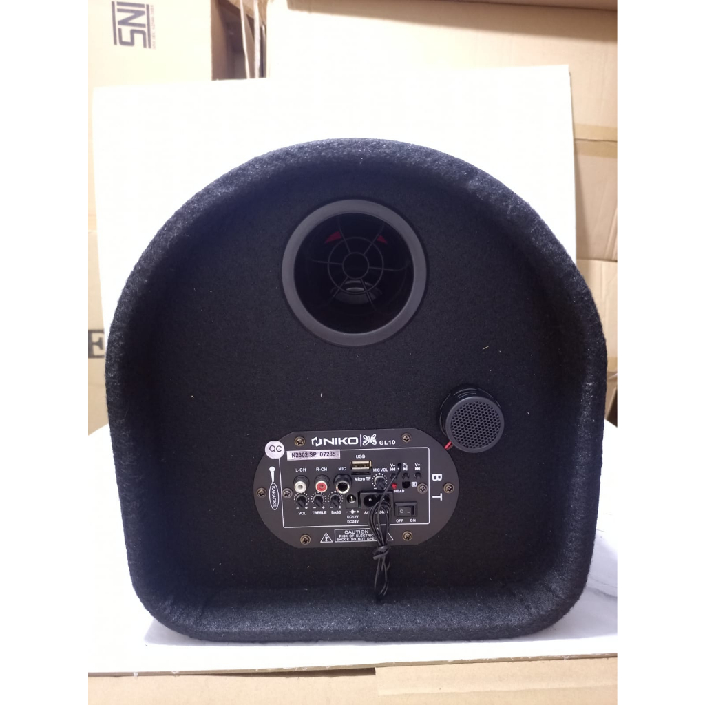 Subwoofer Car Speaker [10 inch] NIKO GL10 Subwoofer Speaker/Speaker Tabung 10 inch