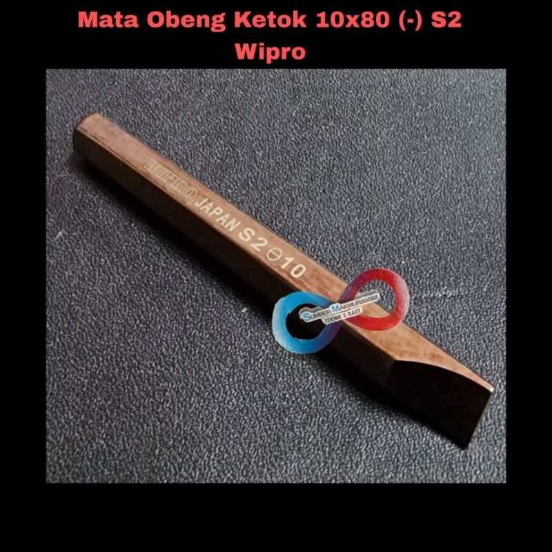 Mata Obeng Ketok WIPRO Minus (-) 8x80mm