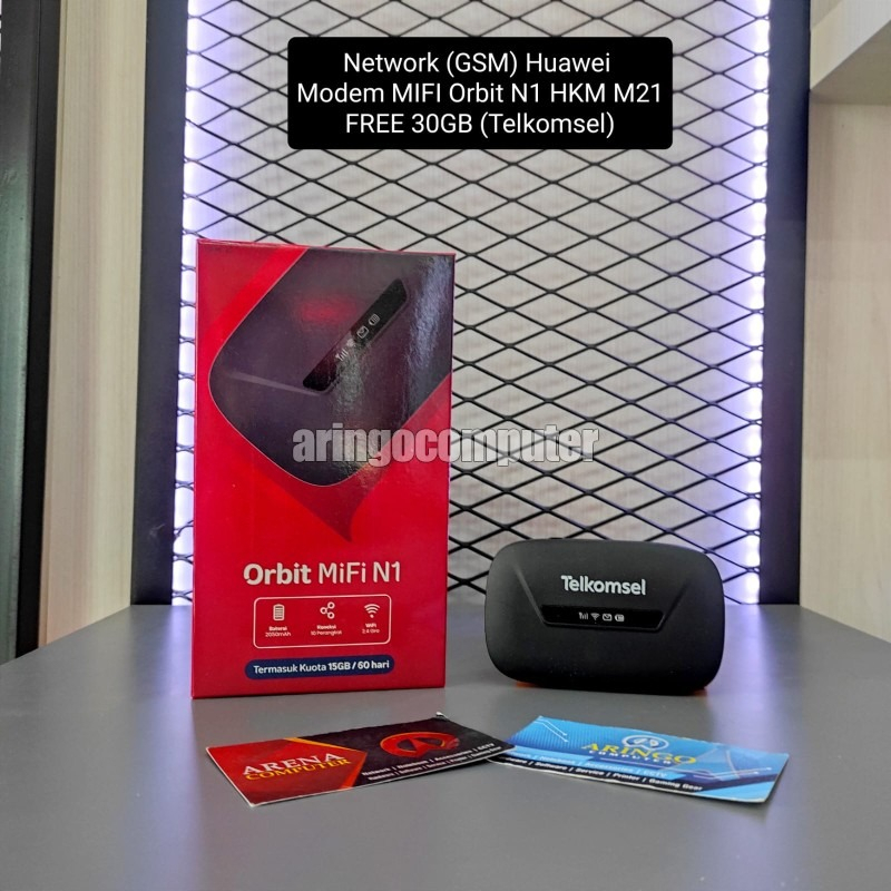 Huawei Modem MIFI Orbit N1 HKM M21 - FREE 14GB (unlock)