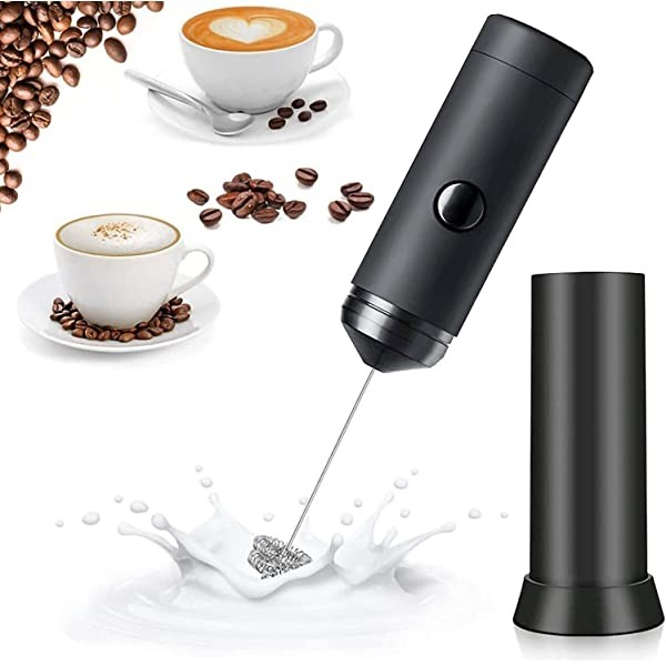 Foamer Milk Frother Electric Cappucino Latte Egg Beater Hand Mixer