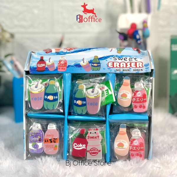 

Penghapus Pensil Bentuk Soda Fancy / Penghapus Pensil Lucu
