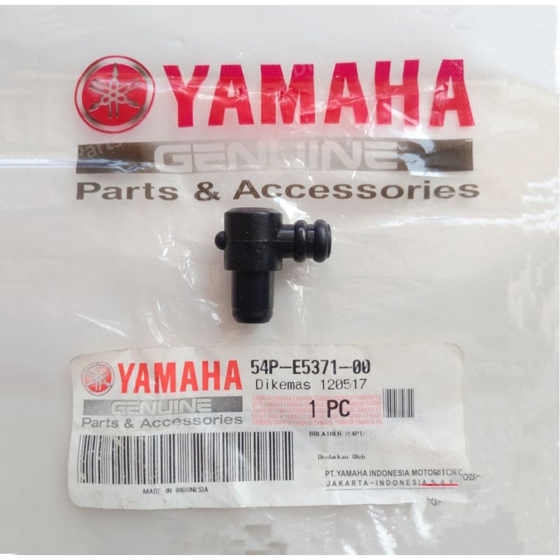 Nepal nivel nepel hawa breather lubang hawa Mio J GT M3 Fino FI Soul GT 54P-E5371-00 Asli original Y