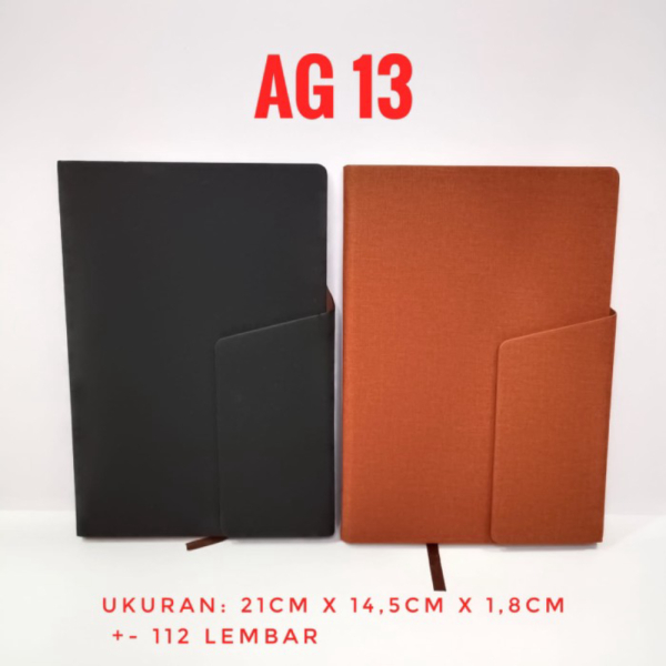 

agenda Dijual Ag13 notes agenda Berkualitas Hitam a5 souvenir note tulis buku kulit block -