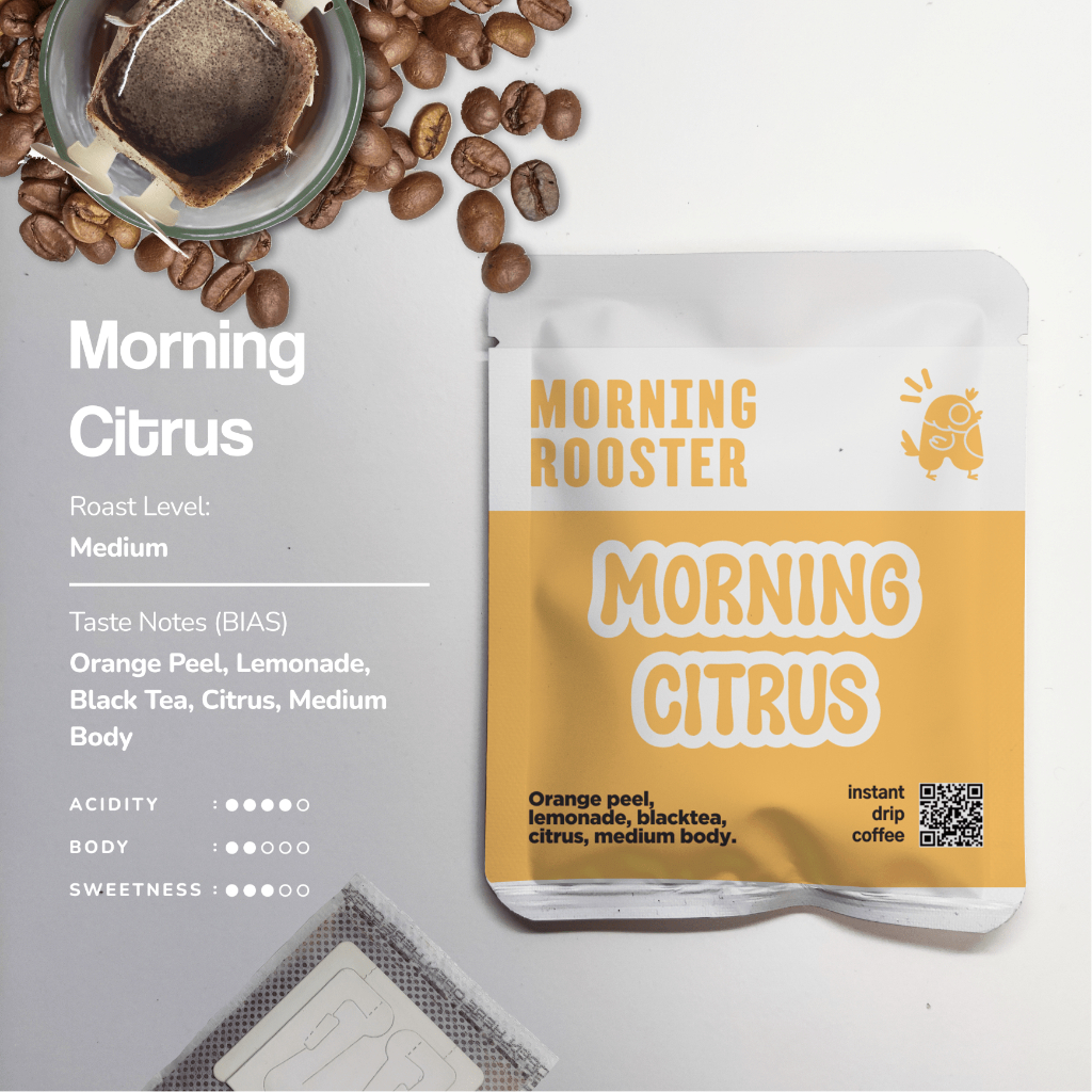 

Coffee Drip Morning Rooster ( Morning Citrus )
