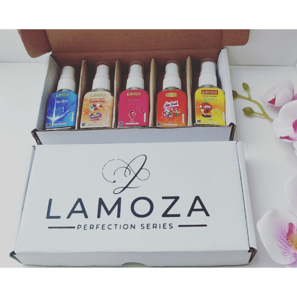 PARCEL 5 PCS LAMOZA EDC 30 ML BPOM