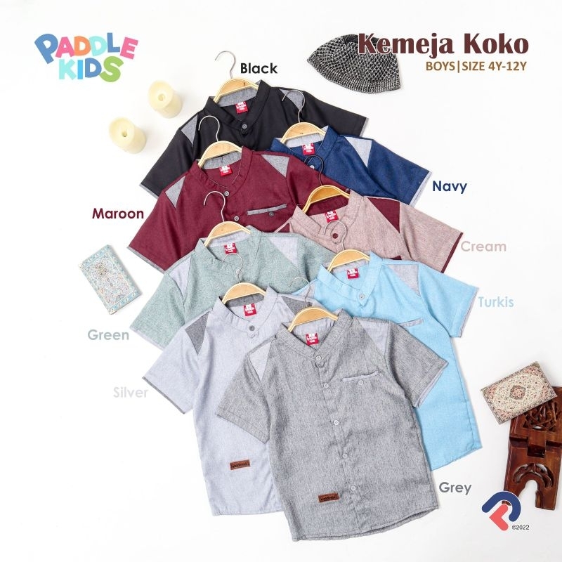 DISKON KEMEJA KOKO (KEMKO) PADDLEKIDS Paddle Kids