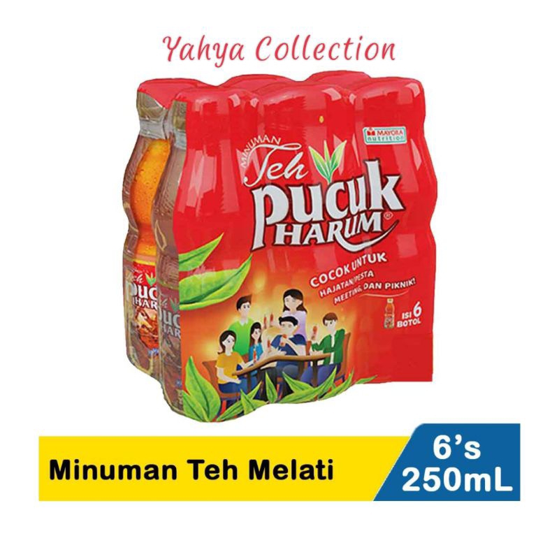 

Teh pucuk harum teh melati 6 x 250ml