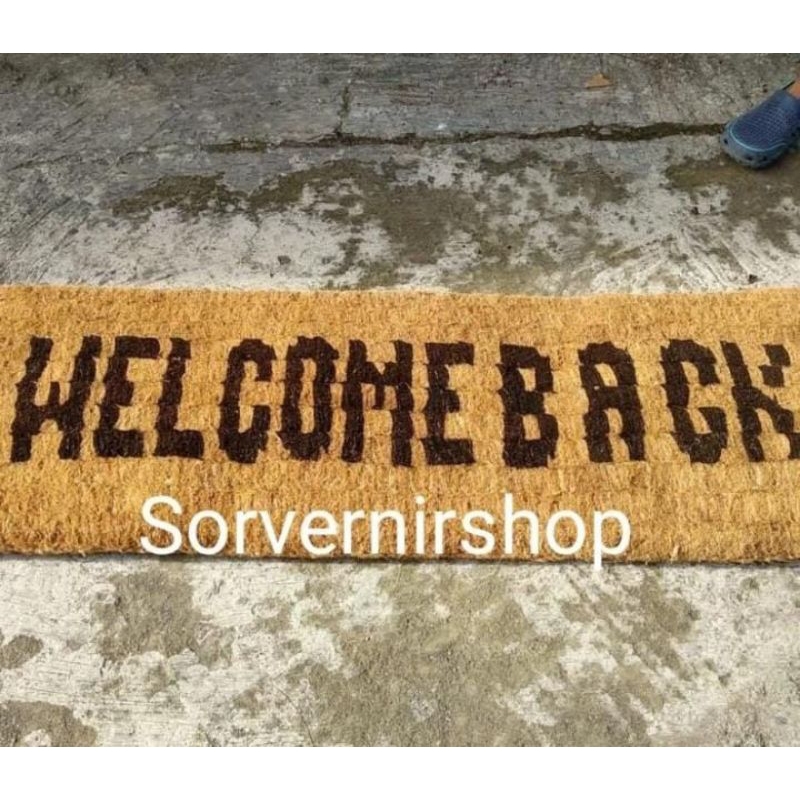 CUSTOM NAMA/TULISAN KESET SERABUT KELAPA