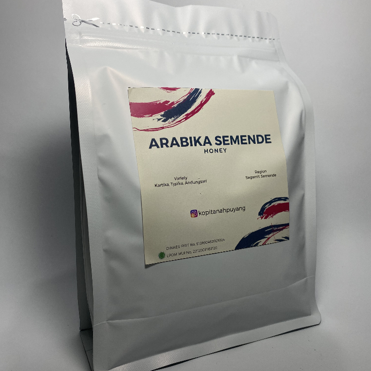 

roastbean arabika semende honey 500 gram