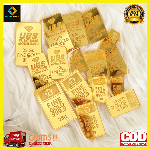 REPLIKA EMAS LOGAM MULIA UNTUK MAHAR / Replika LM UBS Logam Mulia Emas Akrilik Aksesoris Mahar Seser