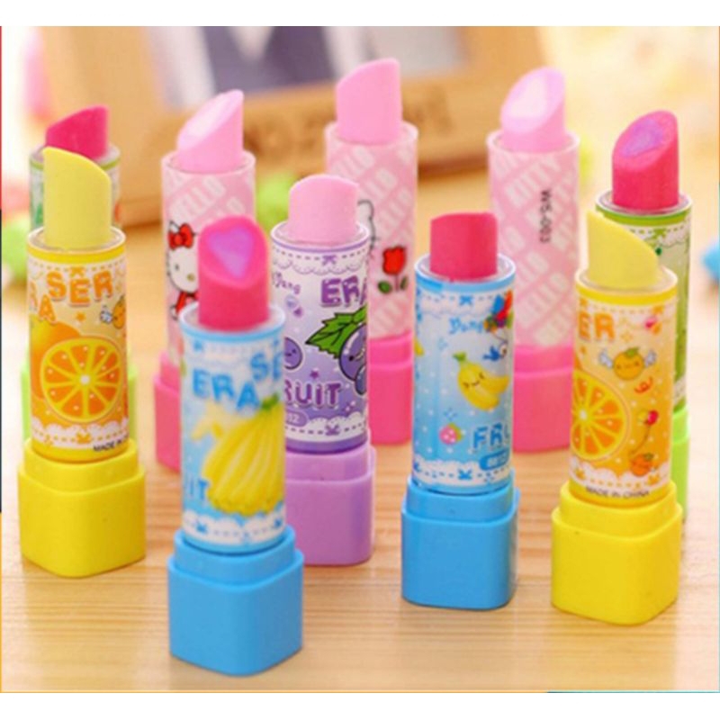 

Penghapus Pensil Bentuk Lipstik