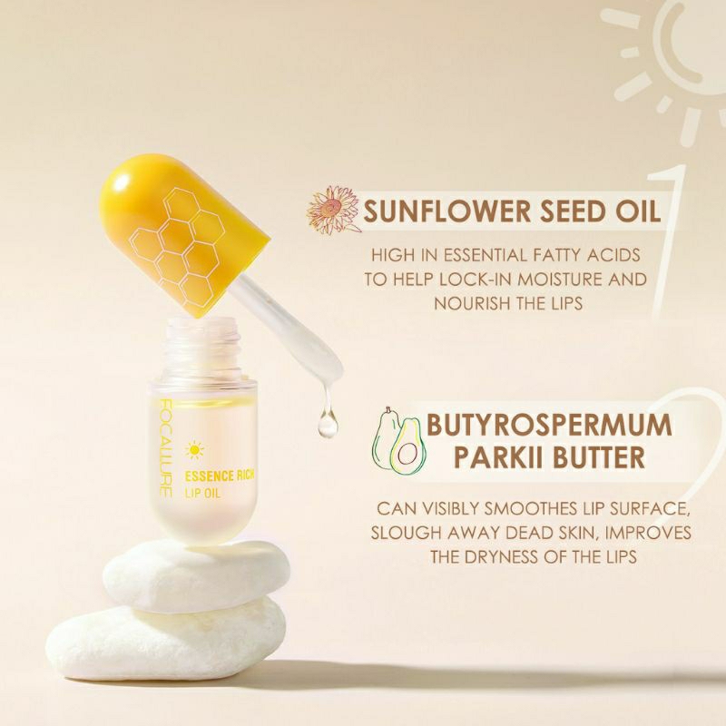 Focallure Moisturizing Lip Gloss Natural Lip Oil