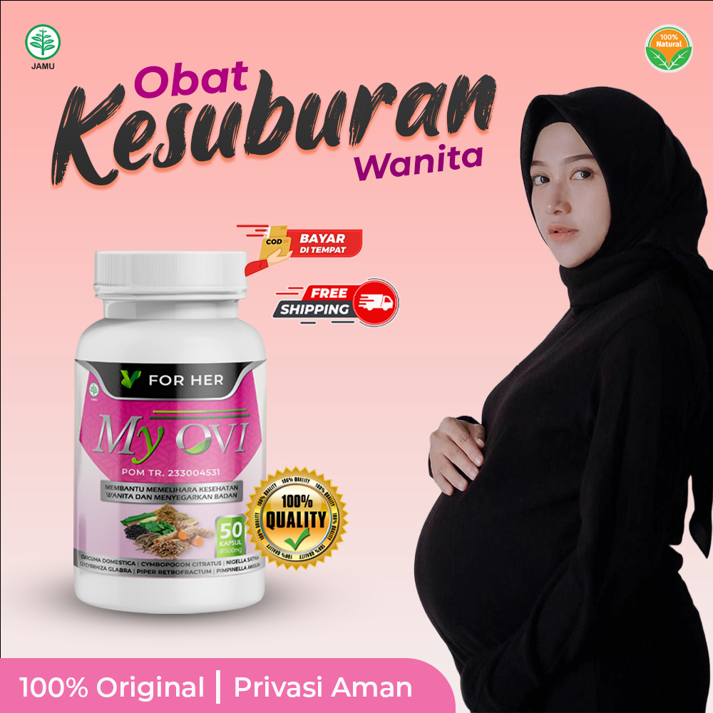 ⭐prodduk baru⭐ My OVI BESTSELLER Promil AHCN SEMEN_BOOSTER OVUMA Obat Penyubur Kandungan Wanita & Sp