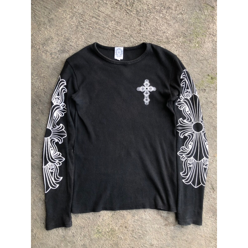 kaos lengan panjang chrome hearts