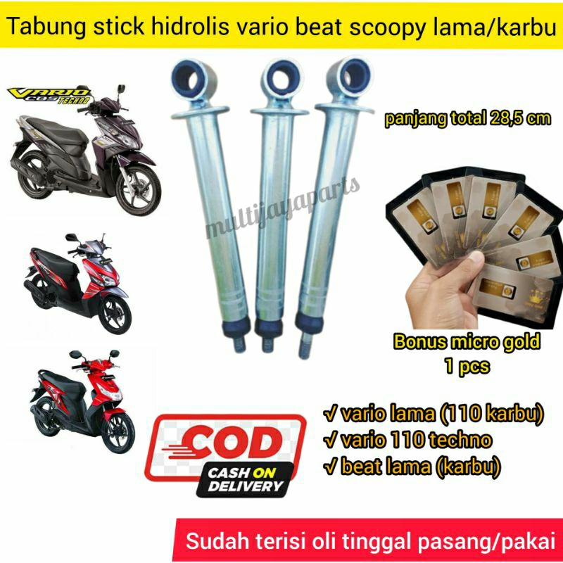 PROMO Hidrolis As Shock belakang Beat Vario Scoopy karbu