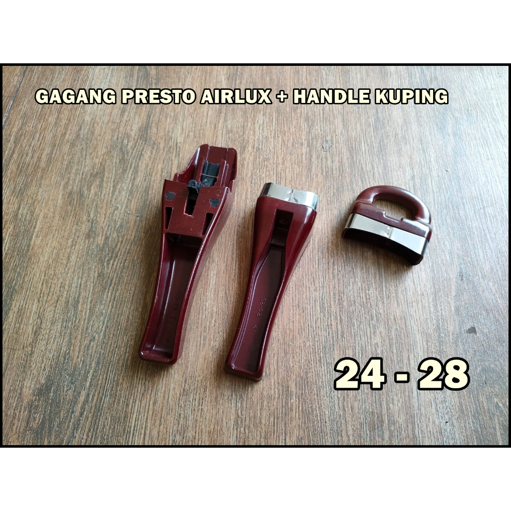 PAKET GAGANG PRESTO AIRLUX 24-28 PLUS HANDLE KUPING PANCI ORIGINAL