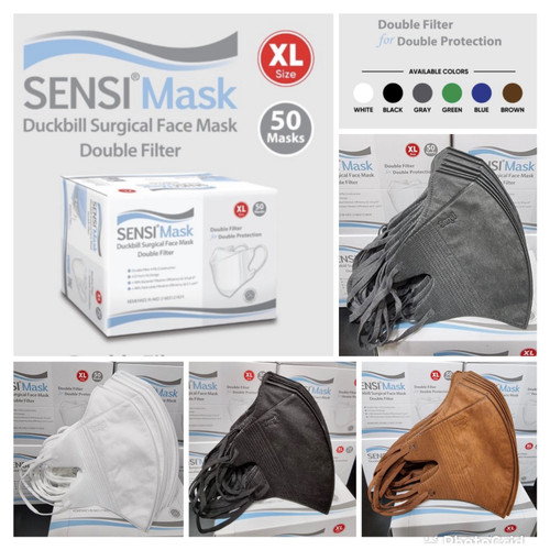 Masker Sensi Duckbill XL Sachet isi 6 pcs