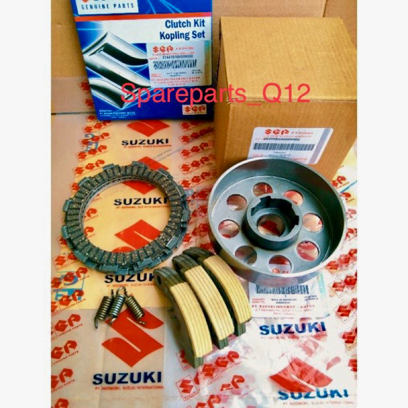 Paket Mangkok kopling Suzuki smash - Smash lama - Smash Titan Asli