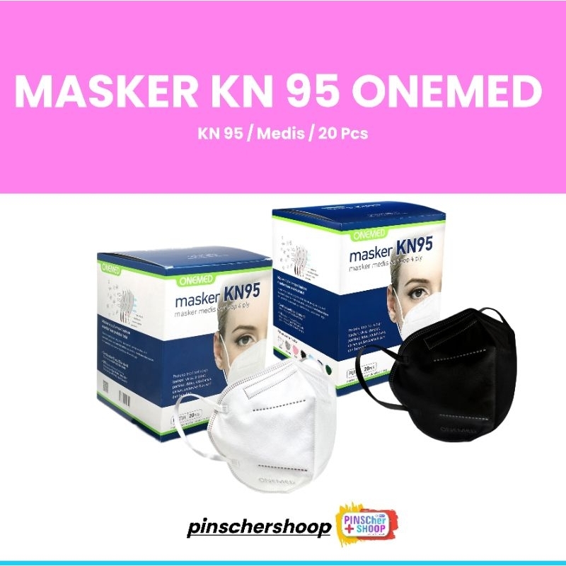 MASKER KN95 ONEMED MEDIS 4PLY ISI 20 PCS