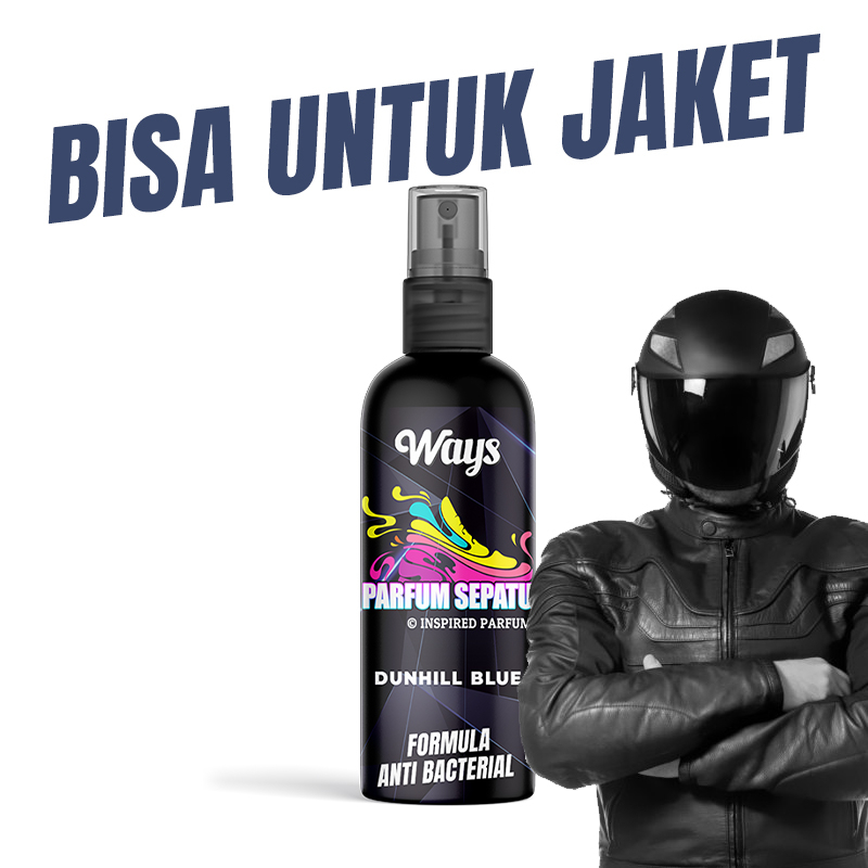 A027 | WAYS Parfum Sepatu Helm Anti Bau &amp; Bakteri Spray Pengharum Pewangi Ruangan Interior Mobil - 75ml