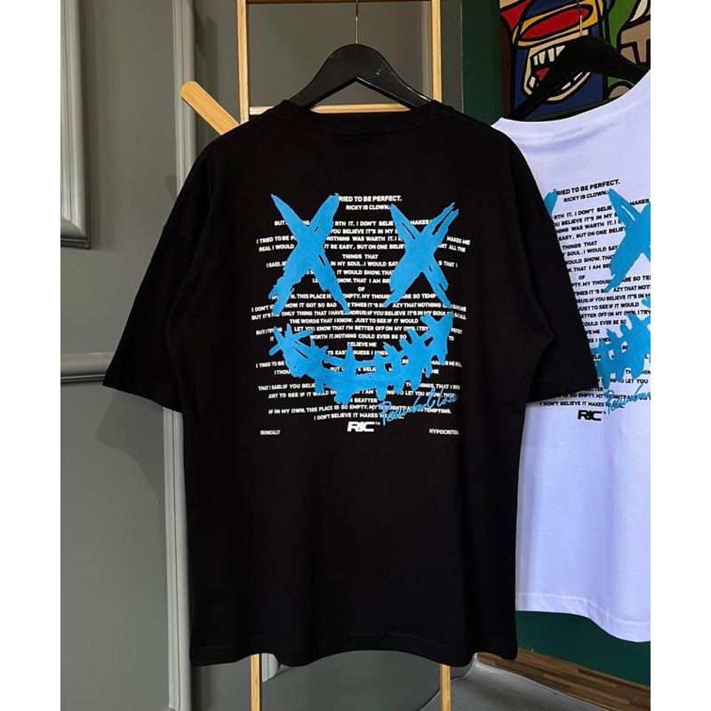 Baju Kaos Ricky Is Clown Pria Dan Wanita Oversize