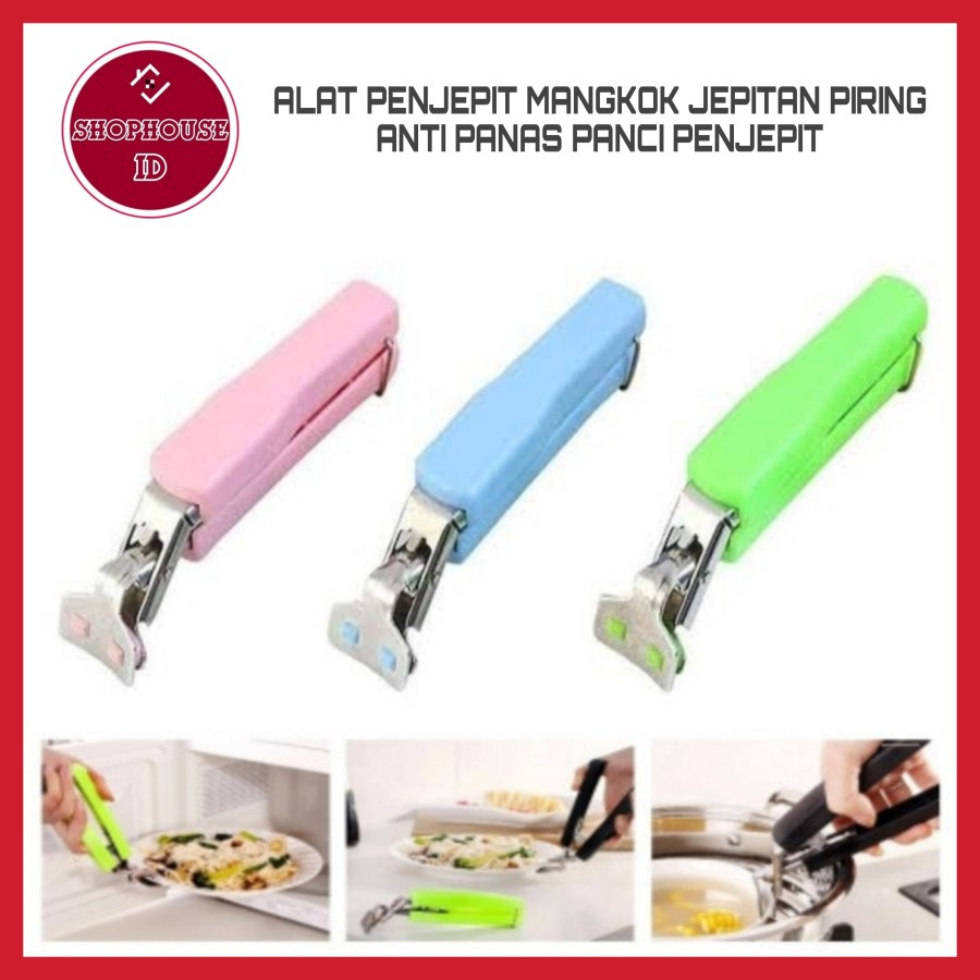 penjepit mangkok piring anti panas praktis alat pencapit hot plate