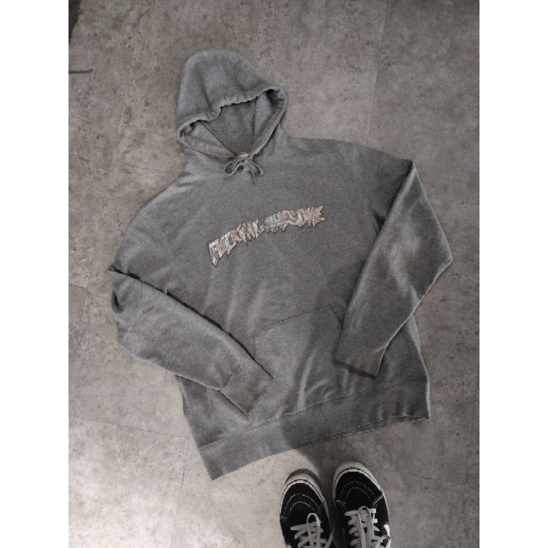 Hoodie Fucking Awesome Weirdo Dave Grey Original Second/Bekas
