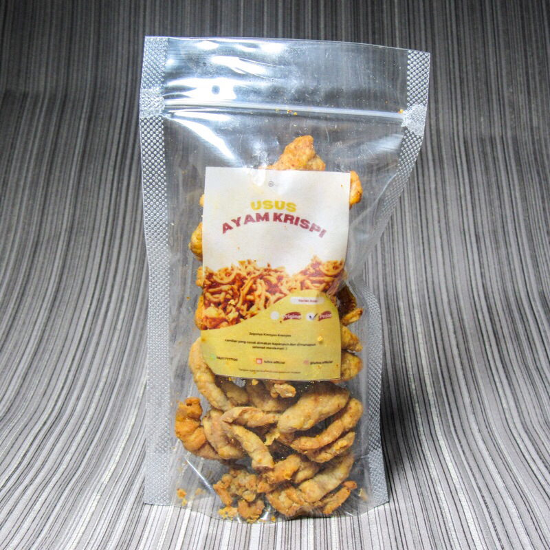 Usus Ayam Krispi Keripik Usus Ayam Krispi Pedas Keripik Usus Ayam Krispi