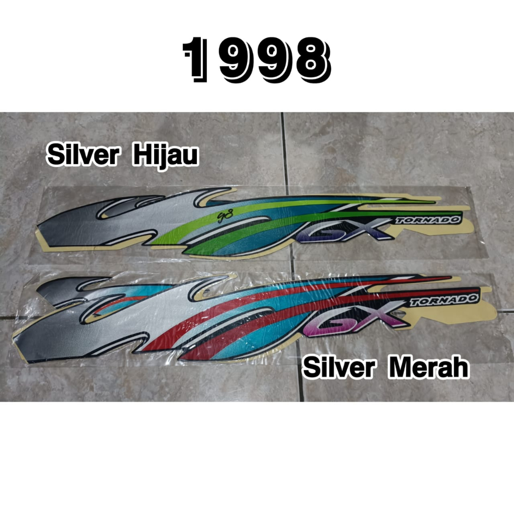 Striping stiker Tornado GX 1998