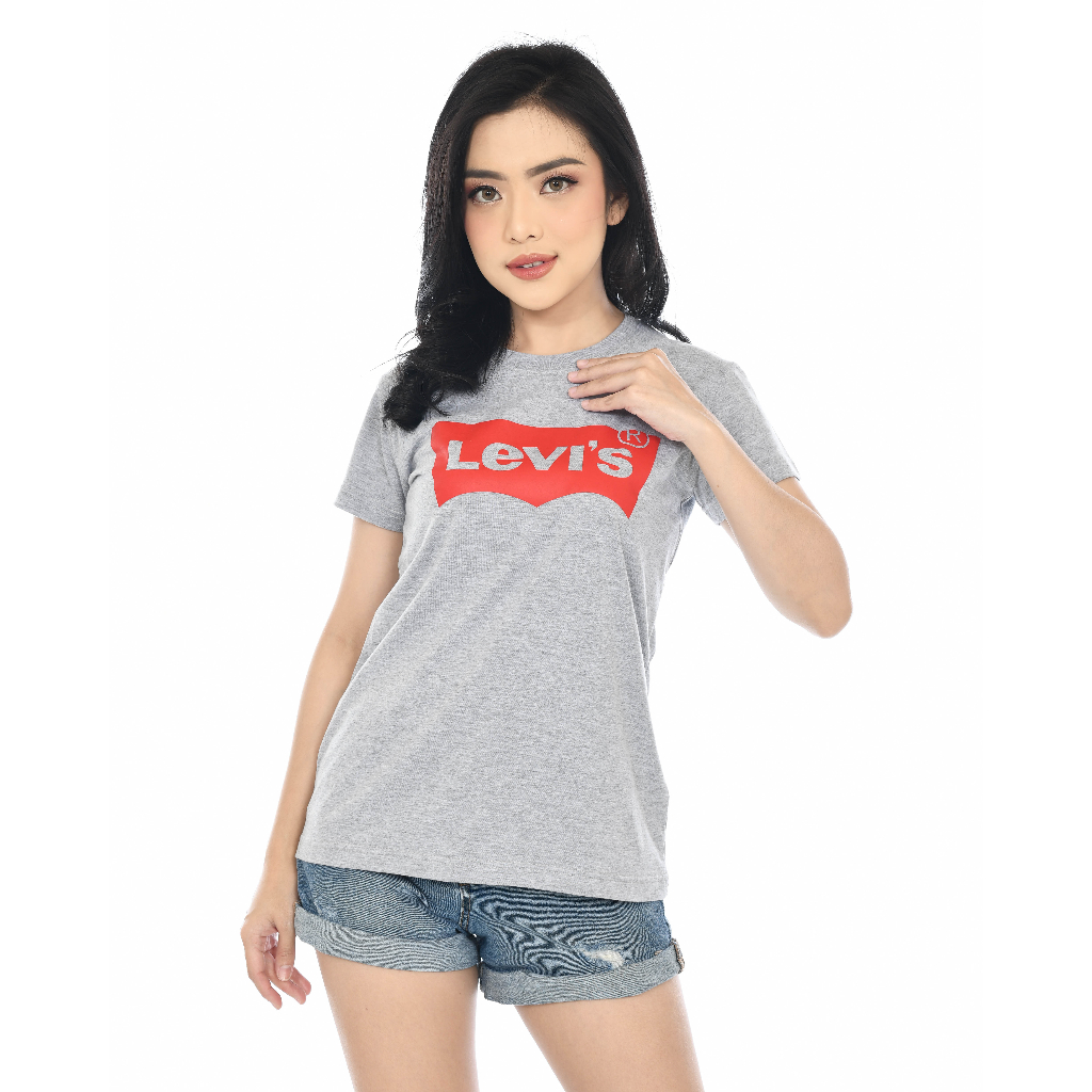 Kaos Levi's | Kaos Cewek | Batwing Abu | KLW - 04