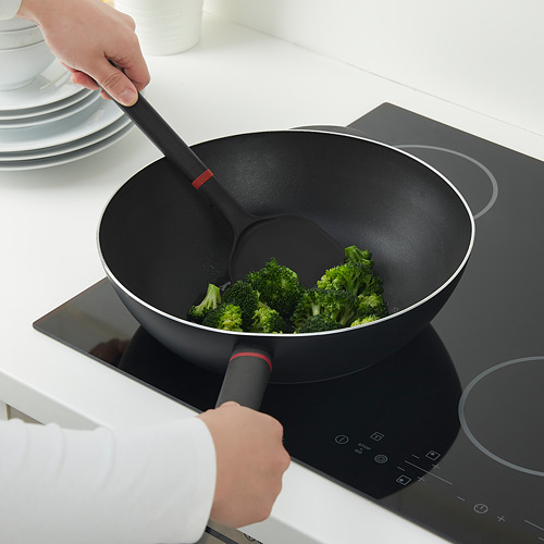 BESINNING Spatula untuk wajan, silikon, 35 cm