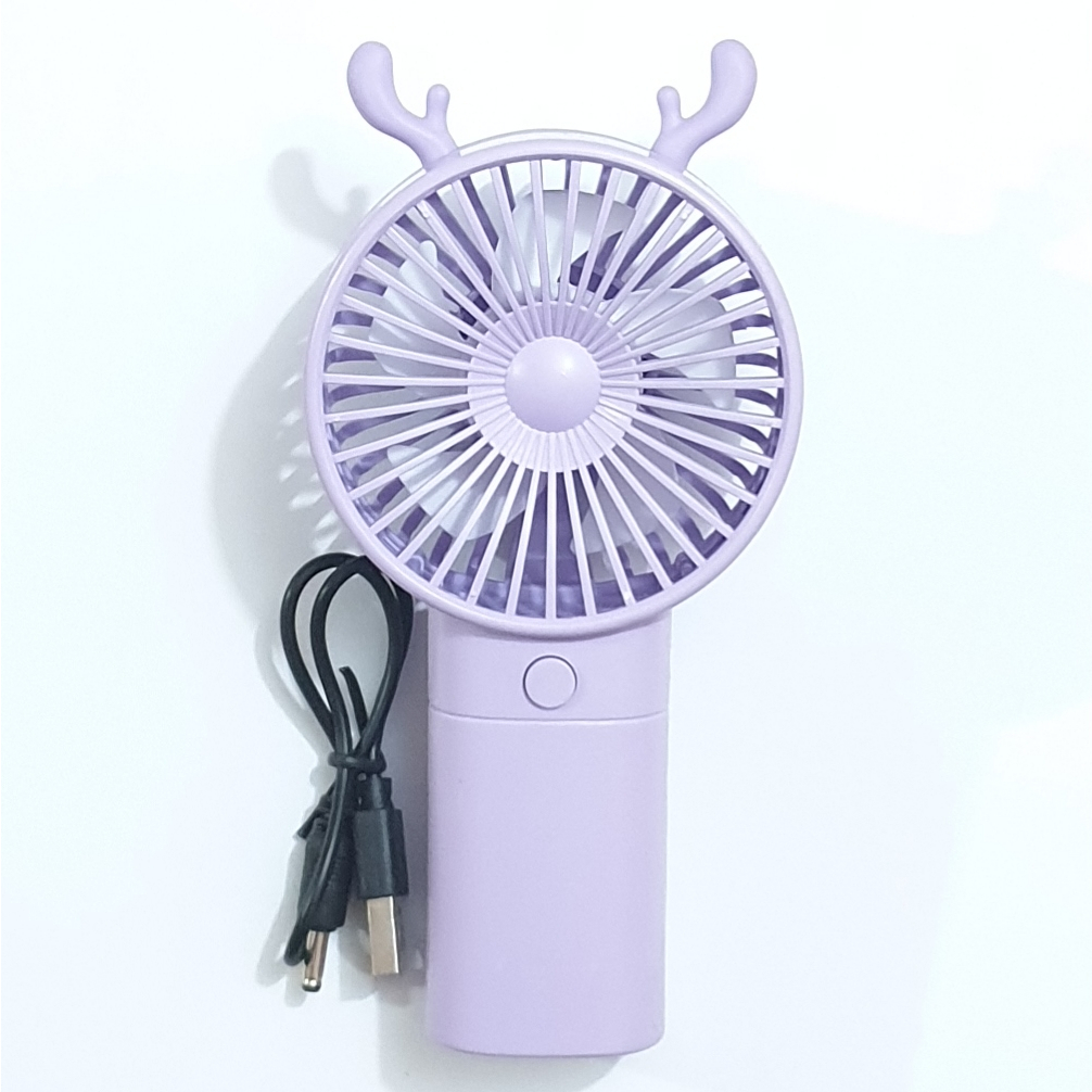 Mini Fan Portable 933B Kualitas Bagus Rechargeable Battery