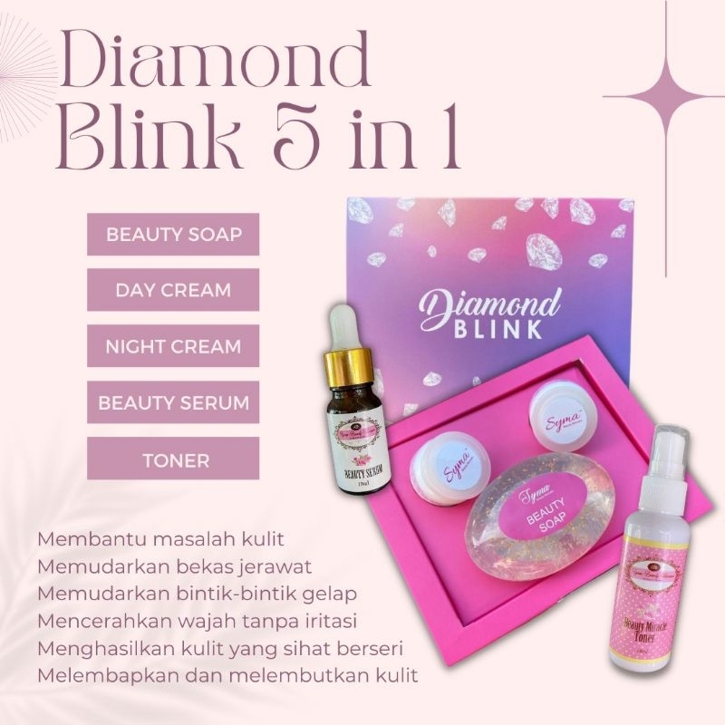 [ Diamond Blink Skincare ] Skincare Set  Original HQ indonesia skincare