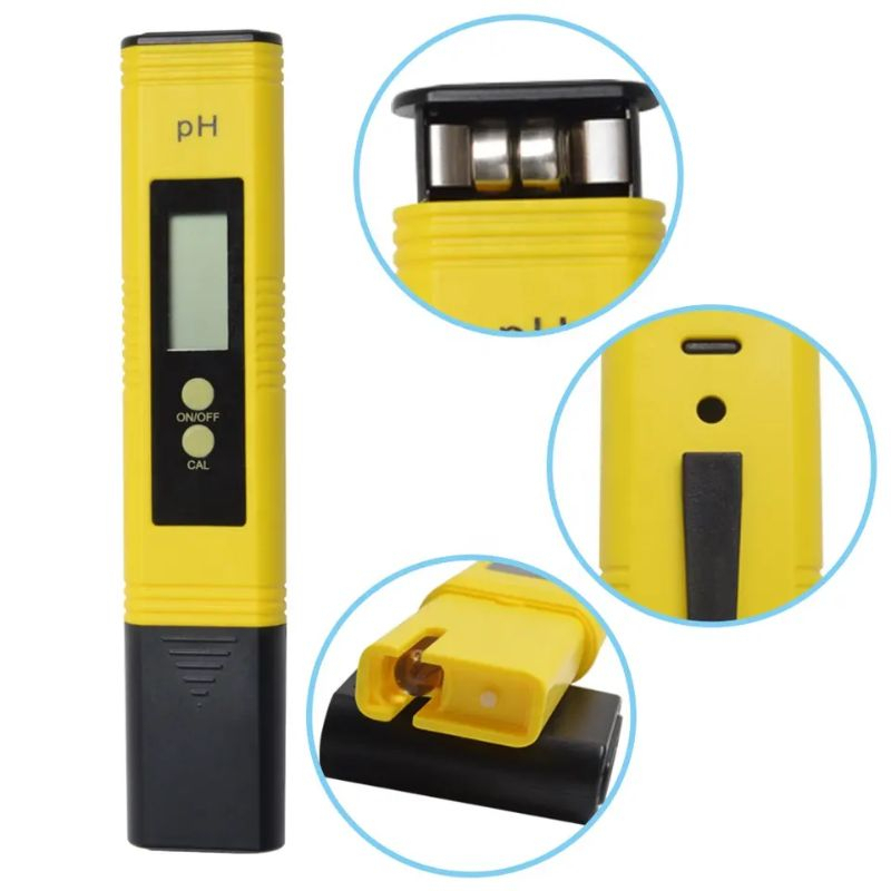 Digital PH Meter Alat ukur kadar asam basa atau normal air akuarium - PH Meter