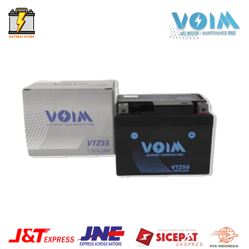 AKI MOTOR YAMAHA VIXION,BYSON VOIM MOTOBATT GTZ-5S AKI KERING MURAH